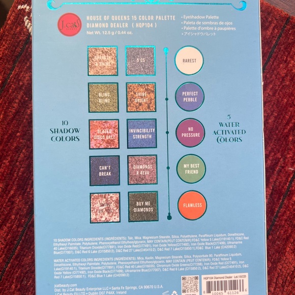 Brand new j cats house of queens 15 color palette - Picture 3 of 3